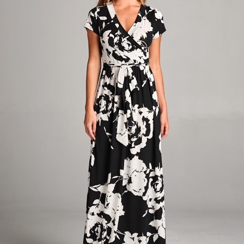 Sara Maxi Wrap Dress